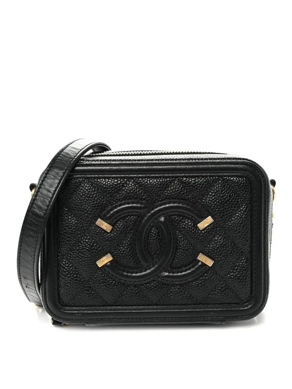 Chanel Caviar Quilted Cc Filigree #321495C17B